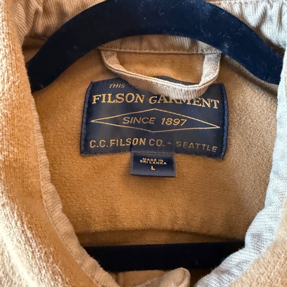 Men’s L Filson Bear Tooth Jac Shirt - Picture 7 of 9
